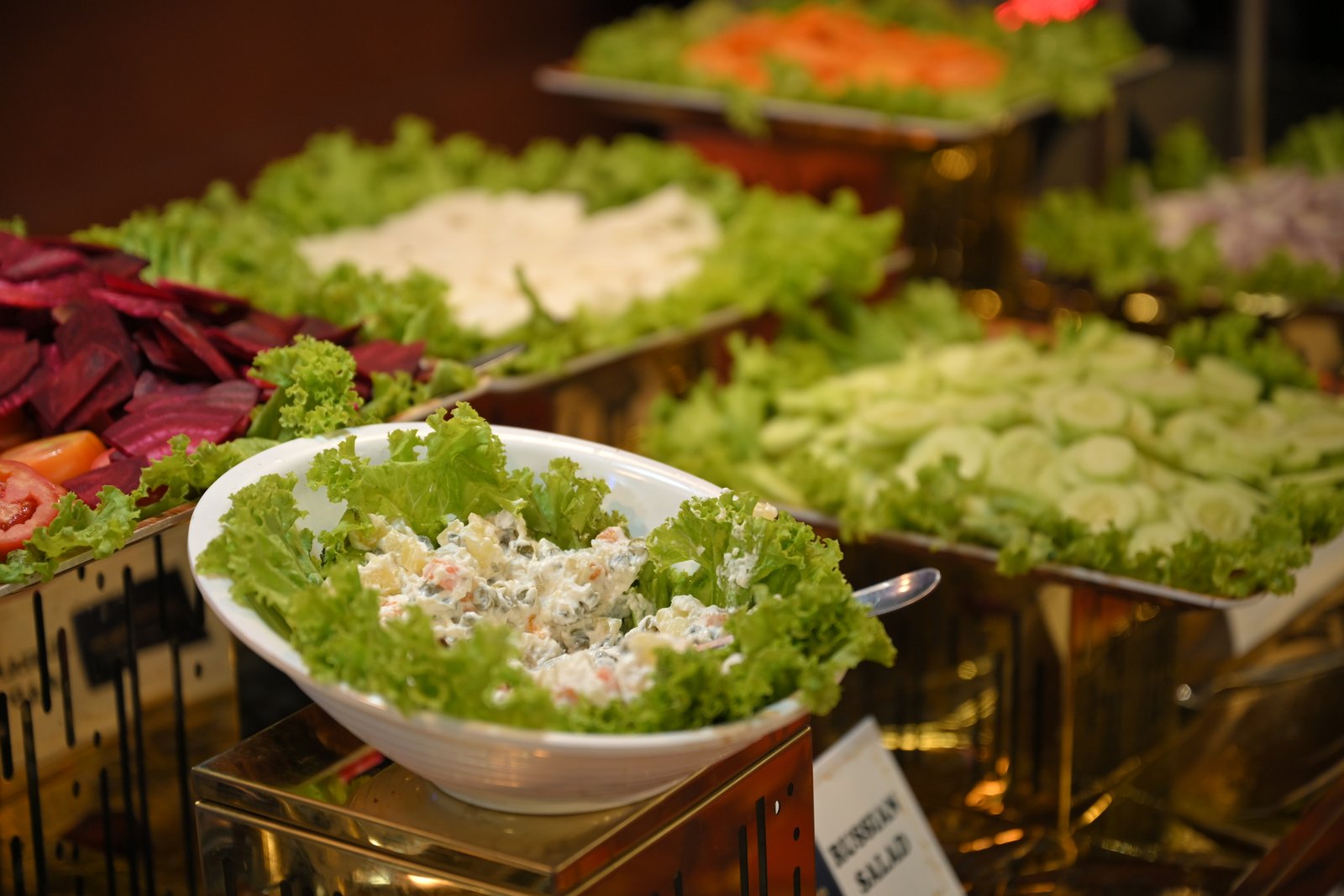 Cold Fish Salads — delicately spiced and elegantly composed